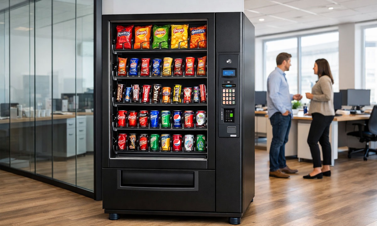 Snack Vending Machines for Offices: What Employees Actually Eat