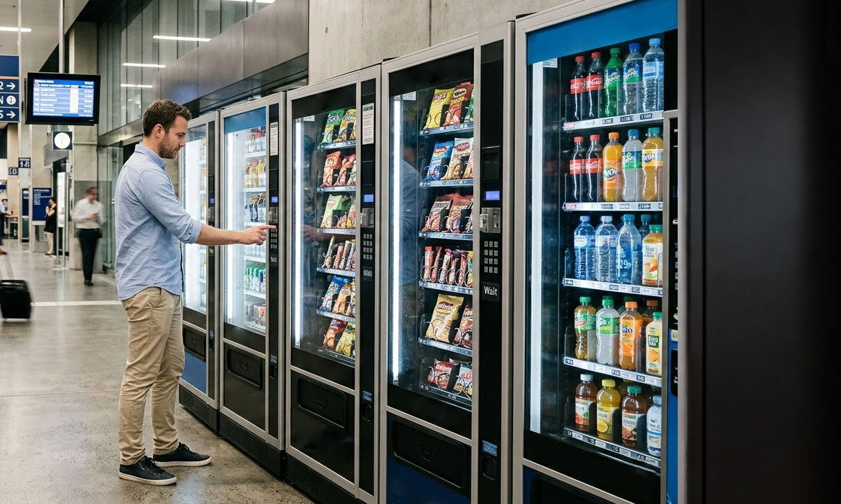 Best Places to Put Vending Machines Based on Foot Traffic, Demographics & Demand