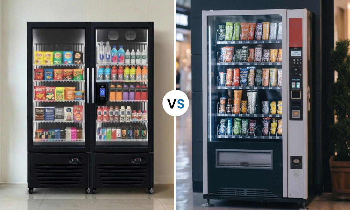 AI Smart Store vs Traditional Vending Machines