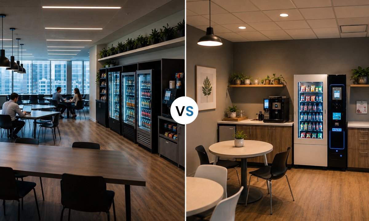 Breakroom Solutions for Large Corporations vs Small Offices: Key Differences