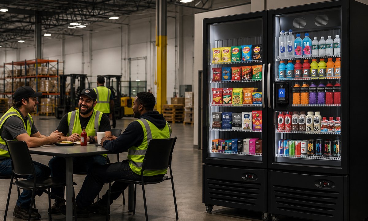 Breakroom Solutions for Memphis Manufacturing & Distribution Centers: 24/7 Shift-Friendly Vending