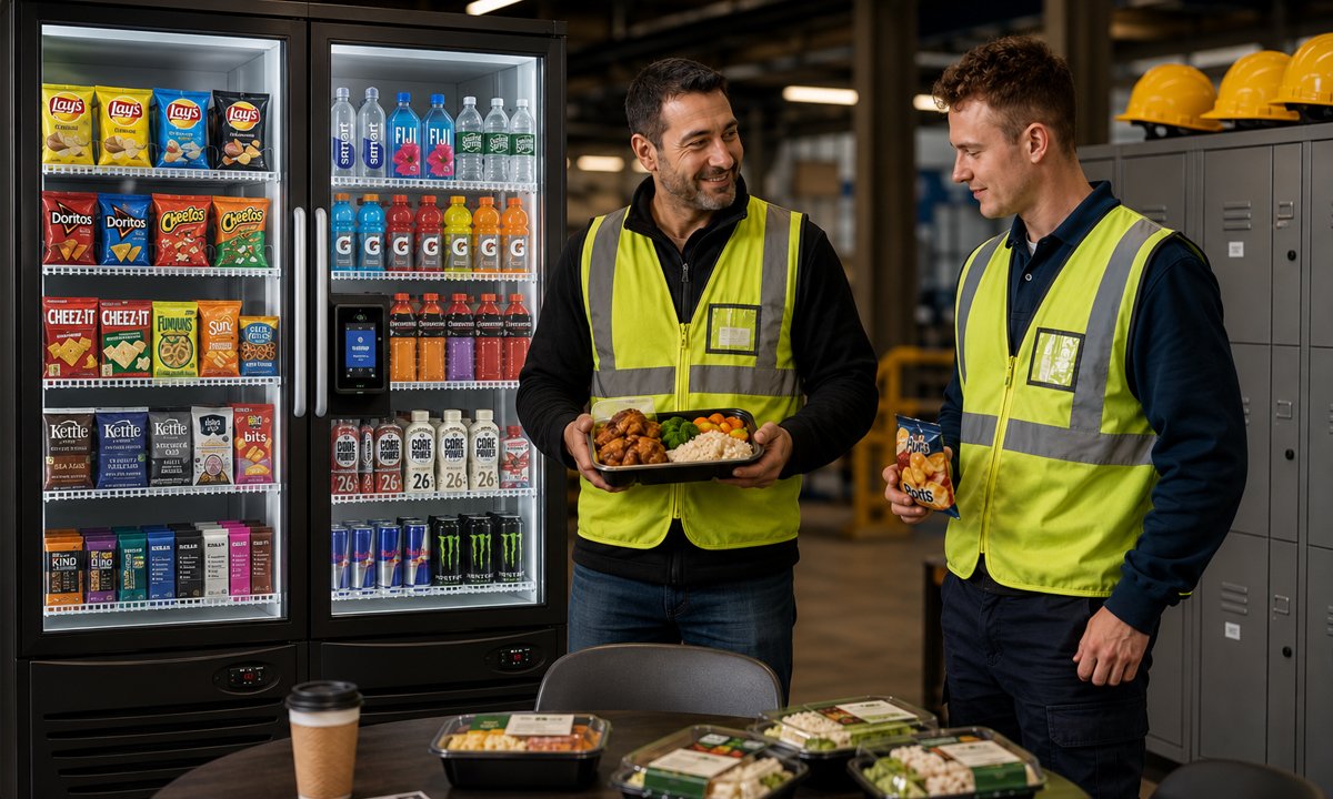 Why Industrial Facilities Need 24/7 Workplace Food and Beverage Services