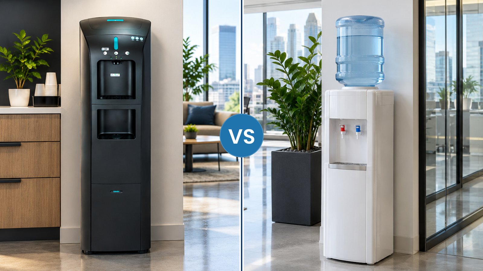 Bottleless vs. Bottled Water Coolers: Which Is Right for Your Memphis Office?