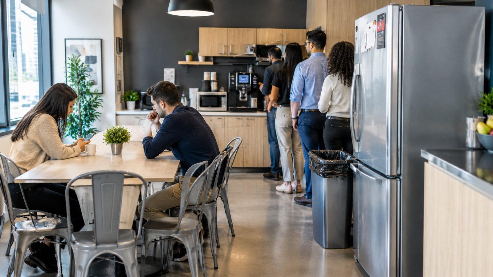 Breakroom Layout Mistakes That Hurt Employee Experience